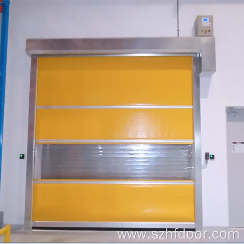 Fast automatic rolling door